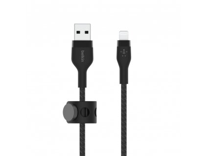 Belkin kabel USB-A s konektorem LTG,2M černý pletený obrázok | Wifi shop wellnet.sk