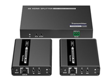 PremiumCord HDMI 1-2 splitter+extender po CAT6/6a/7, UHD 4K@30Hz až na 70m obrázok | Wifi shop wellnet.sk