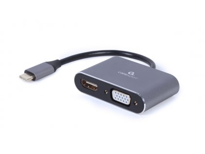 Gembird USB-C/HDMI, VGA adaptér obrázok | Wifi shop wellnet.sk