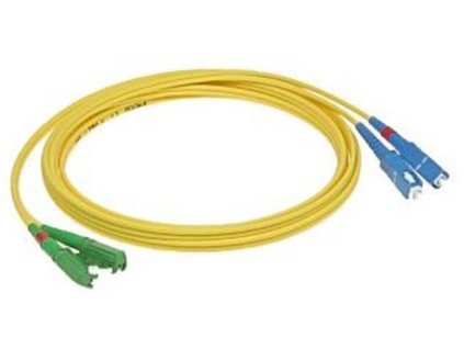 Patchcord FO duplex E2000/APC-SC/UPC 9/125um SM 3m, OS2 obrázok | Wifi shop wellnet.sk