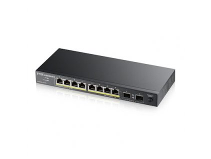 ZYXEL 10xGb/2xSFP 8xPOE switch GS1100-10HP v2 obrázok | Wifi shop wellnet.sk