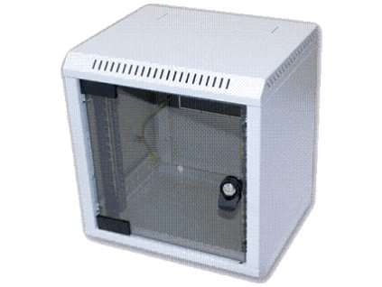 10" rack jednodílný 9U/260 TRITON šedý dveře sklo obrázok | Wifi shop wellnet.sk