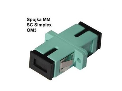 Optická spojka SC/PC multi mode 50/125 simplex OM3 obrázok | Wifi shop wellnet.sk