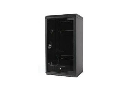 Rack jednodílný,10'-10U/19'-5U/360mm,skl.dv.Černý obrázok | Wifi shop wellnet.sk