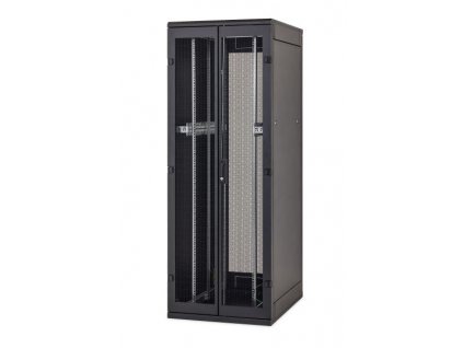 Stojanový rack 47U (š)600x(h)1000 perf. přední dveře, rozebíratelný obrázok | Wifi shop wellnet.sk