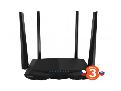 Tenda AC6 WiFi AC Router 1200Mb/s, VPN server/klient, WISP, Universal Repeater, 4x5dBi antény obrázok | Wifi shop wellnet.sk