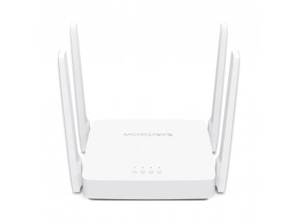 Mercusys AC10 AC1200 router, 2xLAN, 1xWAN, 4x pevná anténa obrázok | Wifi shop wellnet.sk