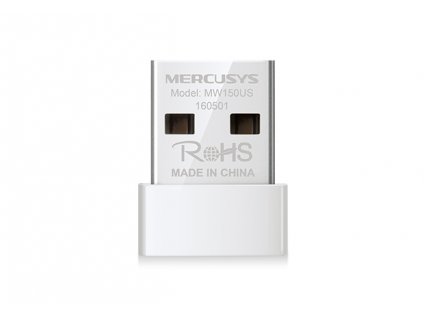 Mercusys MW150US N150 Wireless Nano USB Adapter USB 2.0 obrázok | Wifi shop wellnet.sk