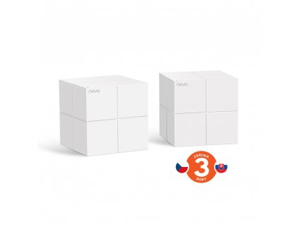 Tenda Nova MW6 (2-pack) WiFi AC1200 Mesh Gigabit system, MU-MIMO, 4x GLAN/GWAN, SMART CZ aplikace obrázok | Wifi shop wellnet.sk