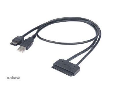 AKASA - Flexstor Esata kabel obrázok | Wifi shop wellnet.sk