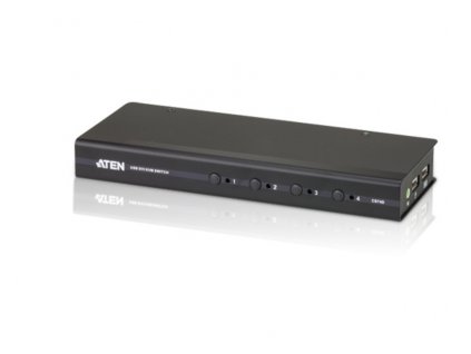 ATEN 4-port DVI KVM USB, audio 2.1, včetně kabelů obrázok | Wifi shop wellnet.sk