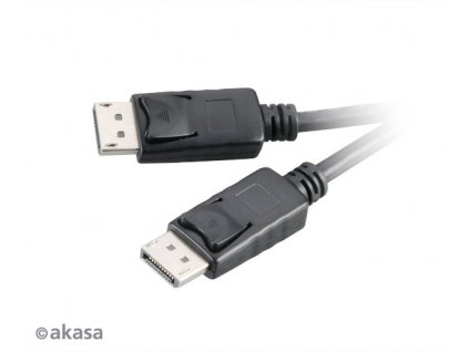 AKASA - kabel DP na DP - 2 m obrázok | Wifi shop wellnet.sk