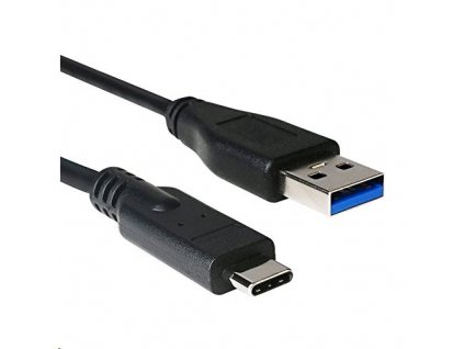 Kabel C-TECH USB 3.0 AM na Type-C kabel (AM/CM), 1m, černý obrázok | Wifi shop wellnet.sk