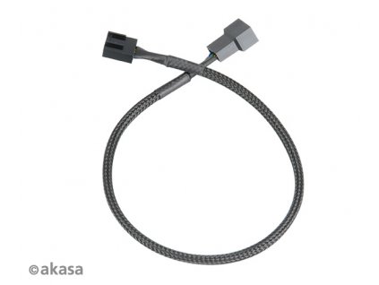 AKASA - PWM prodlužovací kabel ventilátoru 4 ks obrázok | Wifi shop wellnet.sk