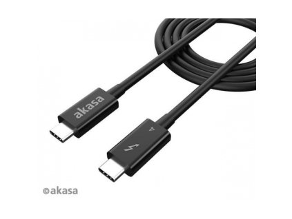 AKASA - Thunderbolt™ 4 Type-C na Type-C kabel obrázok | Wifi shop wellnet.sk