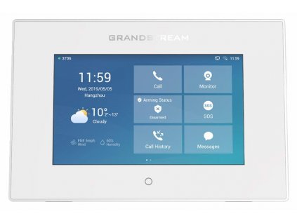 Grandstream GSC3570 SIP interkom a řídicí stanice, 7" bar.dotyk.displ, 4SIP,alarm 4xIN a 1xOUT, WiFi obrázok | Wifi shop wellnet.sk