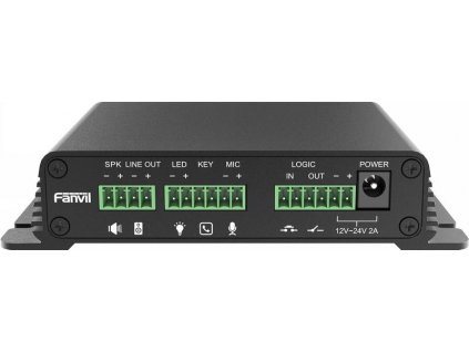 Fanvil PA2S SIP interkom a paging brána, 2xSIP, speaker rozhr., mikr/Line in, zkrat. in/out rozhr obrázok | Wifi shop wellnet.sk