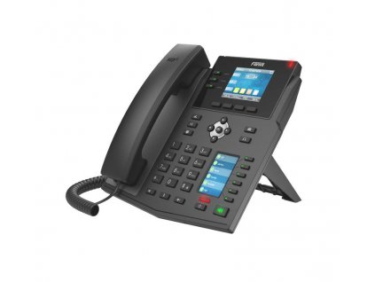 Fanvil X4U SIP telefon 2,8"bar.disp.+ 2,4" disp., 12SIP, 3link.tl., 30DSS tl., dual Gbit obrázok | Wifi shop wellnet.sk