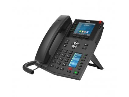 Fanvil X5U SIP telefon, 3,5"bar.disp.+ 2,4" disp., 16SIP, 4link.tl., 30DSS tl., BT, dual Gbit obrázok | Wifi shop wellnet.sk