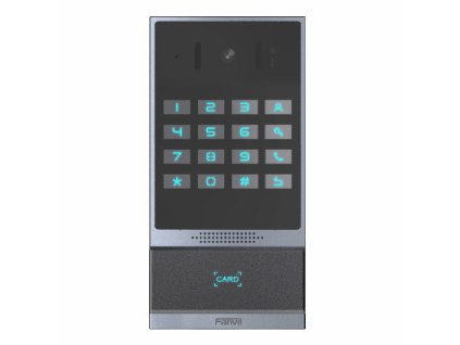 Fanvil i64 SIP video dveřní interkom, 2SIP, číselnice, 1 konf. tl., H264, IP66, IK10, RDFI, NFC obrázok | Wifi shop wellnet.sk