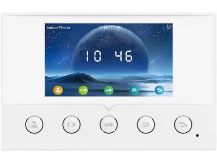 Fanvil i51W SIP vnitřní stanice, 4,3" displ., 4SIP, WiFi, PoE, 5 prog. tlačítek obrázok | Wifi shop wellnet.sk