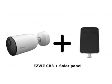 EZVIZ CB3 + Solar panel obrázok | Wifi shop wellnet.sk