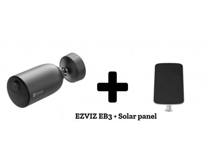 EZVIZ EB3 + Solar panel obrázok | Wifi shop wellnet.sk