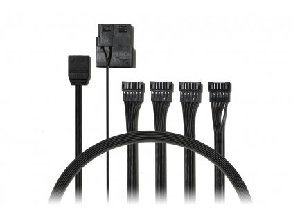 EVOLVEO A2 5V, kabel pro připojení RGB Rainbow ventilátorů a pásků obrázok | Wifi shop wellnet.sk
