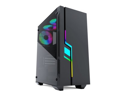 Gembird Midi tower Fornax 2000 RGB obrázok | Wifi shop wellnet.sk