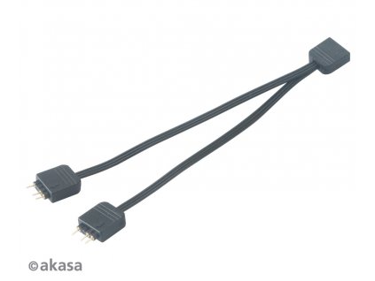 AKASA - aRGB LED splitter, 3-pin 2 ks obrázok | Wifi shop wellnet.sk