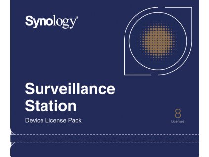 Synology DEVICE LICENSE (X 8) - kamerová licence obrázok | Wifi shop wellnet.sk