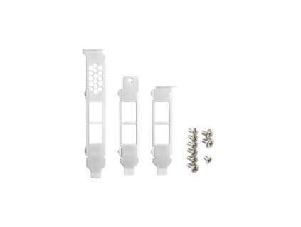 QNAP BRKT-QXG-10G2T - Full-height/low-profile/flat brackets for dual-port RJ45 NIC obrázok | Wifi shop wellnet.sk