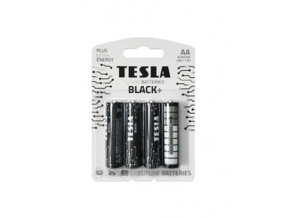 TESLA - baterie AA BLACK+, 4ks, LR06 obrázok | Wifi shop wellnet.sk