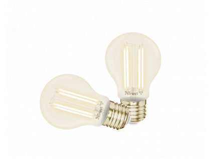 Trust Smart WiFi LED filament bulb white ambience E27 - bílá / 2ks obrázok | Wifi shop wellnet.sk