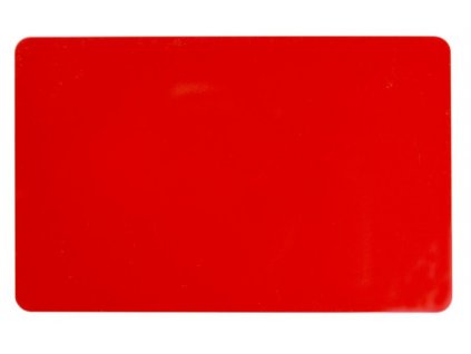 COLOR PVC CARD - RED, 30 MIL (500 CARDS) obrázok | Wifi shop wellnet.sk