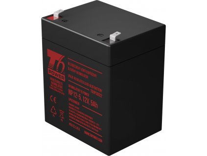 Akumulátor T6 Power NP12-5, 12V, 5Ah obrázok | Wifi shop wellnet.sk