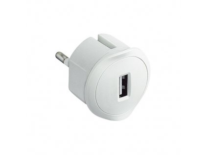 USB adaptér do zásuvky bílý obrázok | Wifi shop wellnet.sk