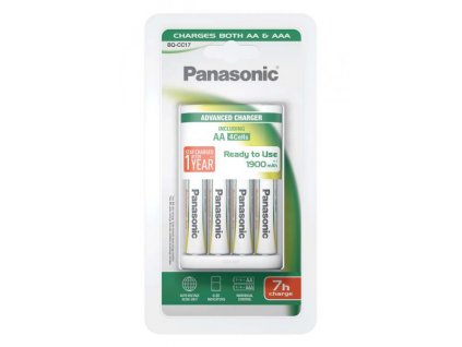 Panasonic BQ-CC17 + 4x AA 1900mAh obrázok | Wifi shop wellnet.sk