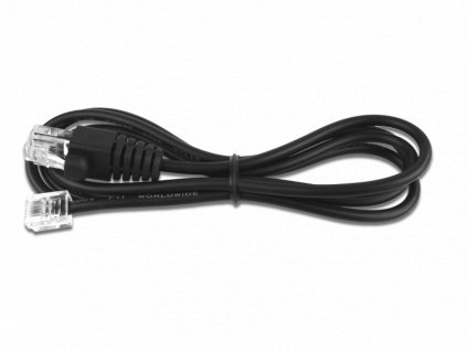 Kabel RJ12 24V pro pokladní zásuvku a tiskárnu, 1,1 m, černý obrázok | Wifi shop wellnet.sk