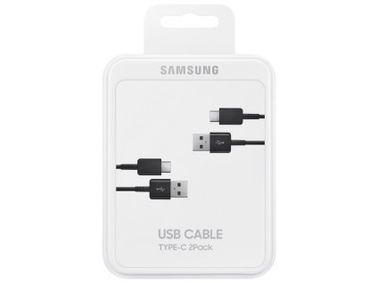 Samsung Kabel USB typ C 2ks Black obrázok | Wifi shop wellnet.sk