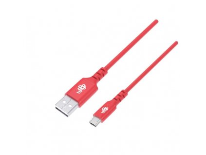 TB Micro USB cable 1 m red obrázok | Wifi shop wellnet.sk