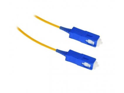 XtendLan simplexní patch kabel SM 9/125, OS2, SC(UPC)-SC(UPC), LS0H, 0,5m