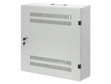 Intellinet Low-Profile 19" Cabinet, 4U Horizontal and 2U Vertical Rails, nástěnný rozvaděč, šedý