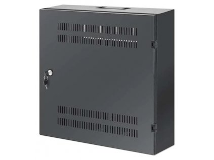 Intellinet Low-Profile 19" Cabinet, 4U Horizontal and 2U Vertical Rails, nástěnný rozvaděč, černý