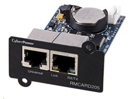 Rozširujúca karta CyberPower SNMP RMCARD205 s podporou senzorov Enviro