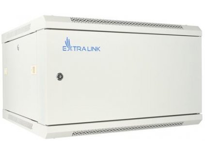 86844 extralink rozvadzac 6u 600x450mm plechove dvere sedy v demonte