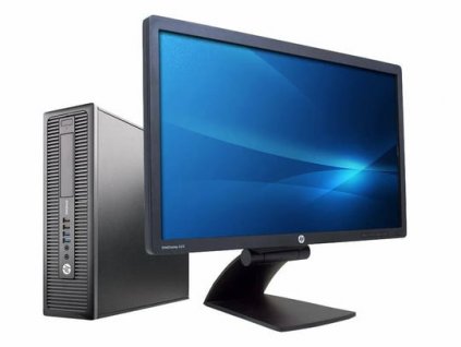 PC zostava HP EliteDesk 800 G1 SFF + 23" HP EliteDisplay E231 Monitor [renovovaný produkt]