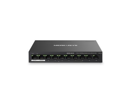 Mercusys MS110P 10xFE desktop switch 8xPoE+ obrázok | Wifi shop wellnet.sk
