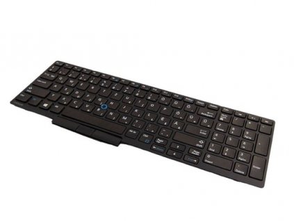 Notebook keyboard Dell US for Dell Latitude E5550, E5570, E5580, E5590 (Blank Keyboard!) [renovovaný produkt]