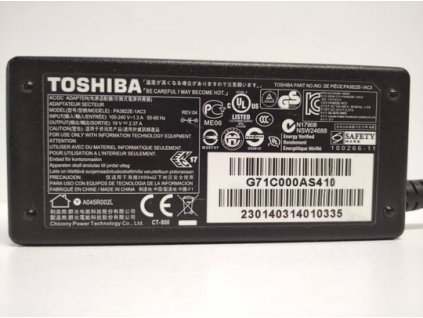 Power adapter Toshiba 45W 5,5 x 2,5mm, 19V [renovovaný produkt]